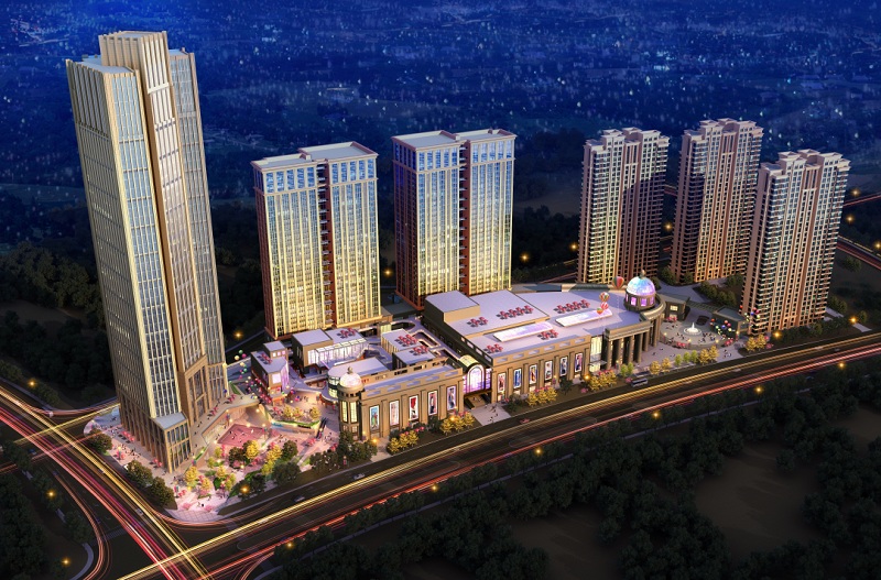 宜昌月星國際城項目B3、B4#綜合樓